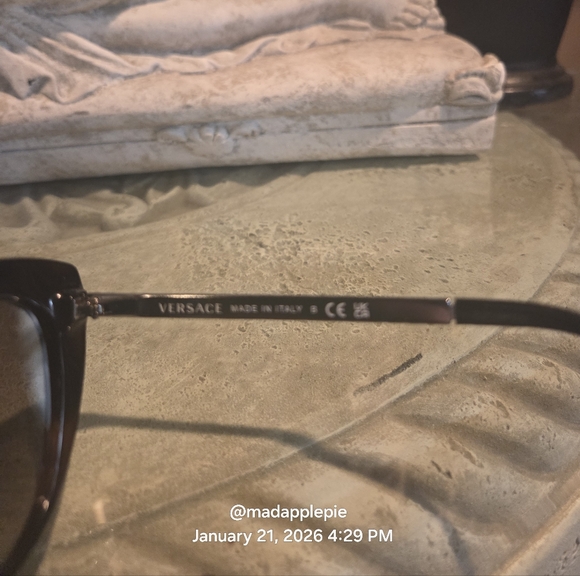 Versace Medusa Cat Eye Sunglasses Havanah Luxury Designer Mod4348 #165 main image 11